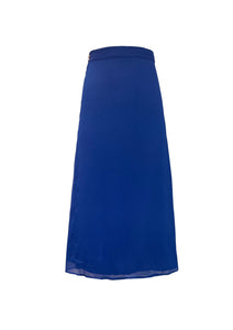 Wanda A-Line Skirt - Royal Blue