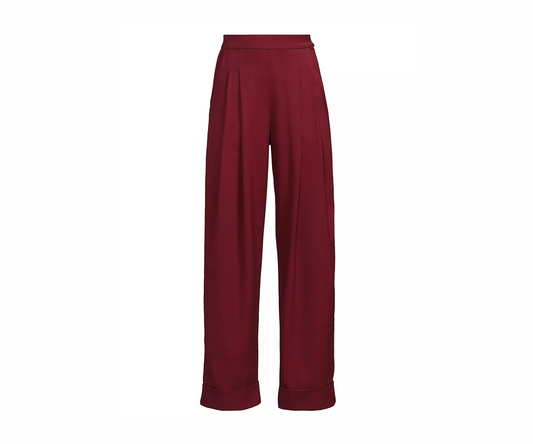 wide leg trousers, pleated trousers women, high waisted trousers, wool blend pants, tailored trousers women, menswear inspired pants, wide leg work pants, elegant black trousers, modern tailored pants, women’s suit trousers
