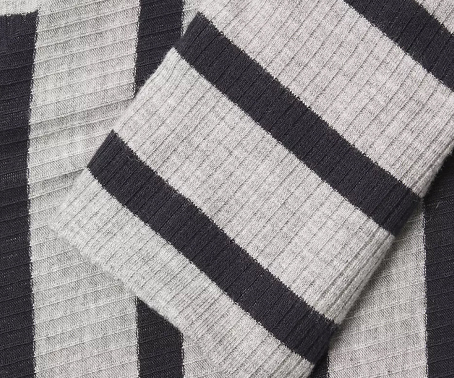 Bias Stripe Knit Dress