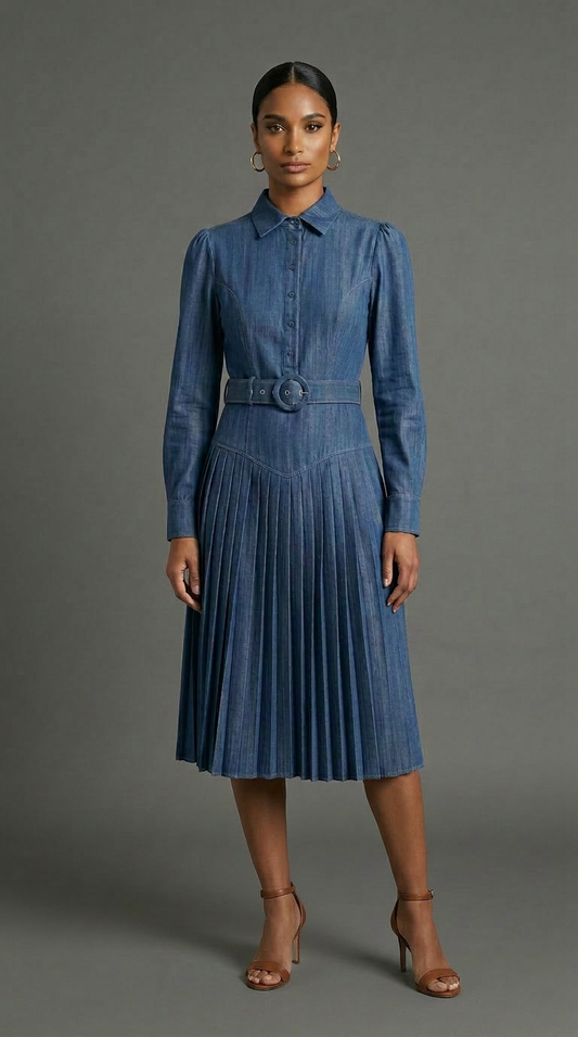 Donna Tencel Dress  - Ships September 30th