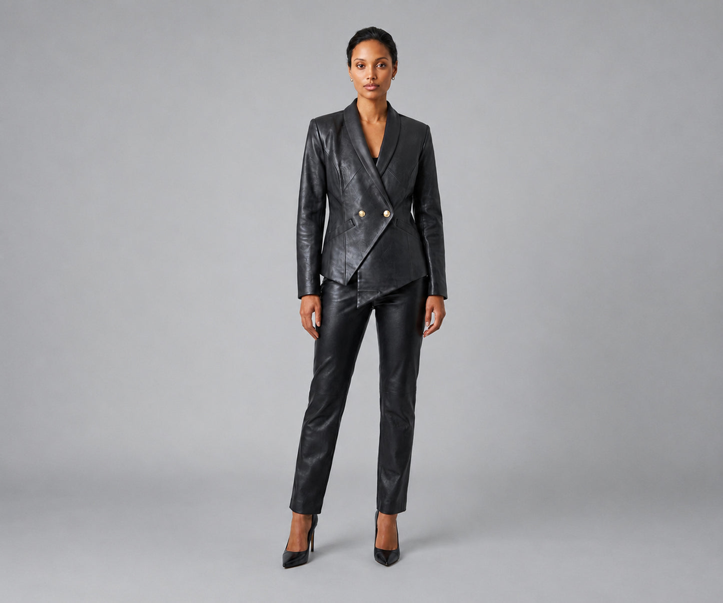 The Empire Lambskin Blazer