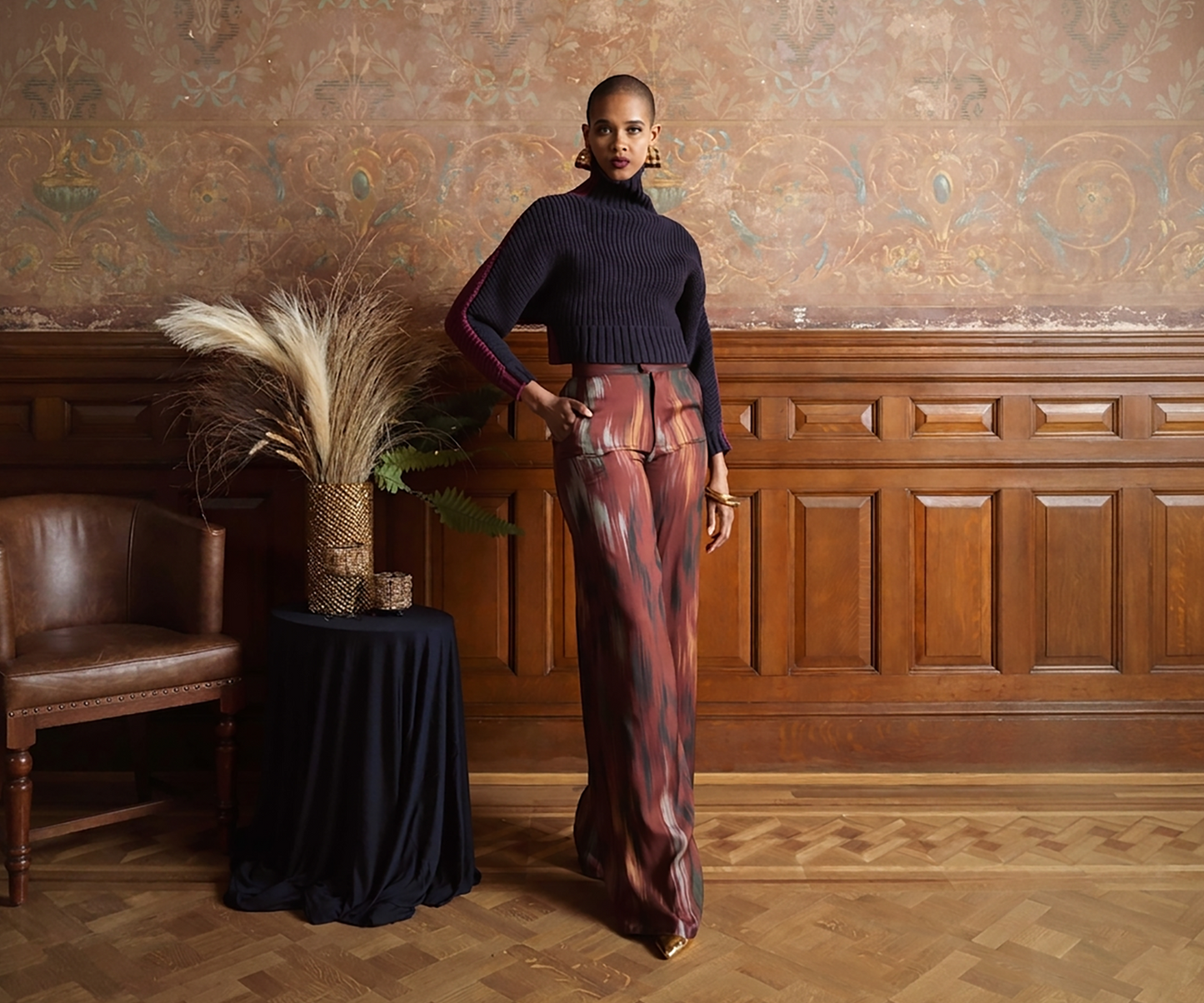 Soft Wide Leg Trouser