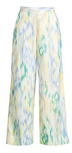 Cropped Wide Leg Trouser