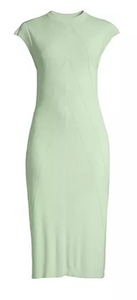 Light Knit Midi Dress - Mint