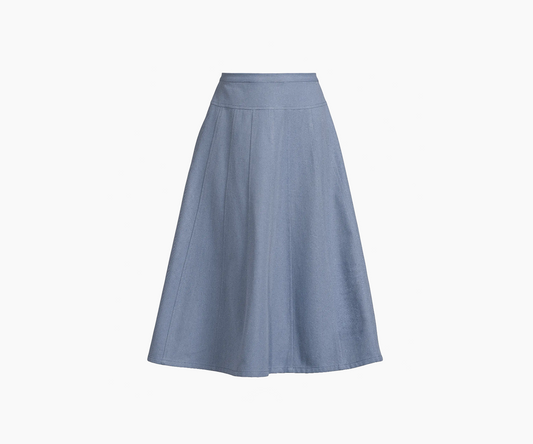 Seamed Full Circle Skirt