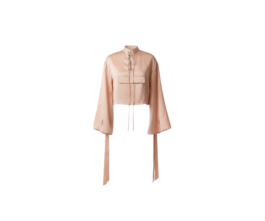 Silk Gazar Utility Top