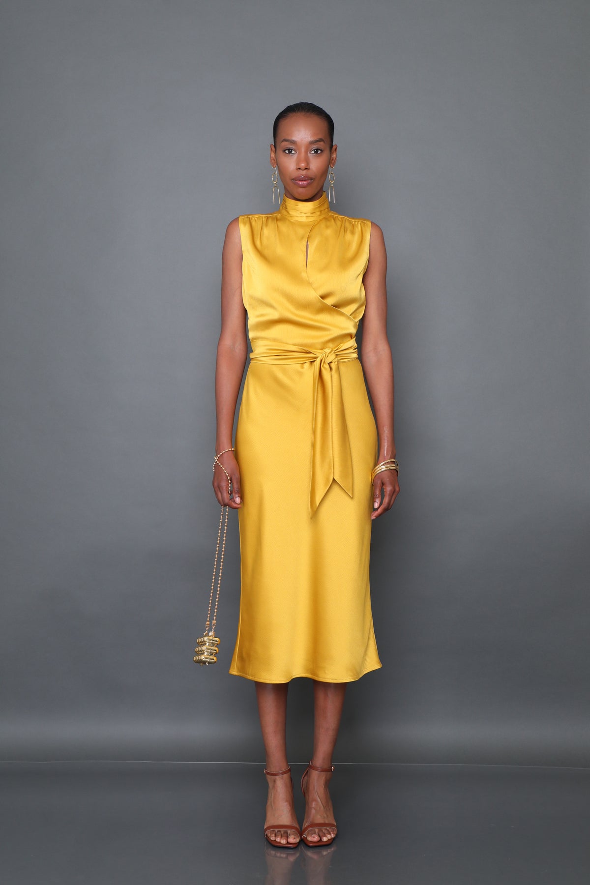 Sleeveless Joi Dress - Sunshine - Sept 20th Delivery