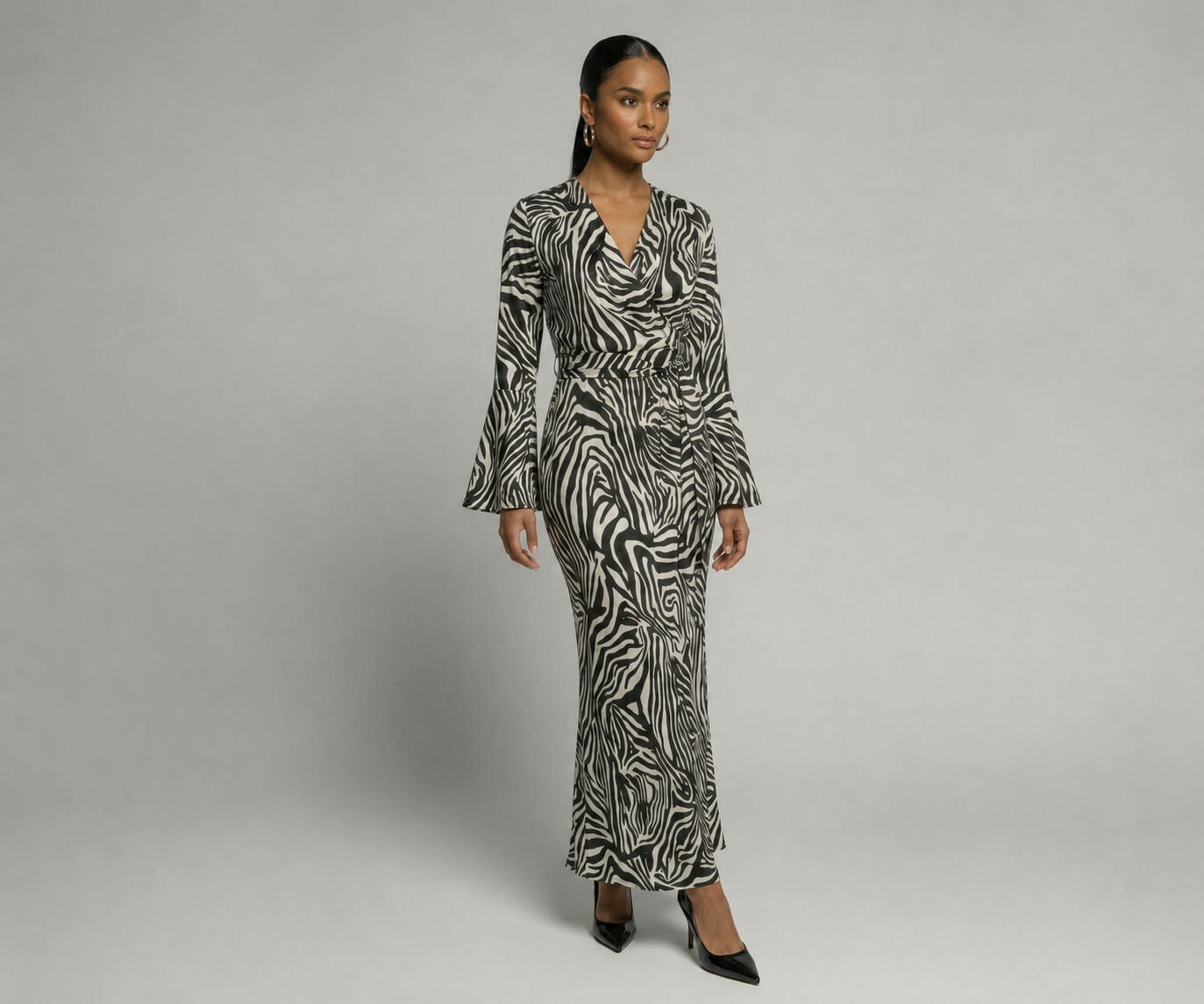 V-Neck Joi Maxi Dress