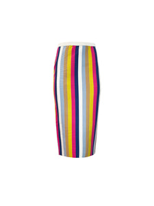 Samm Vertical Multi Stripe Pencil Skirt